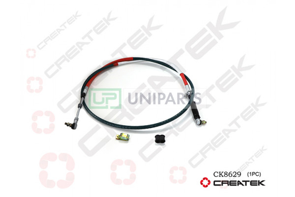 Трос КПП L=3200 красный CREATEK