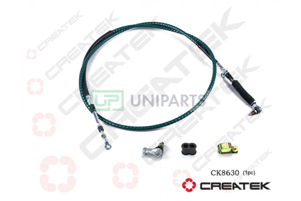 Трос КПП L=3200 черный CREATEK