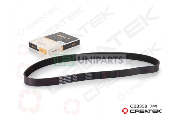 Ремень вентилятора 10PK1462 T5G CREATEK