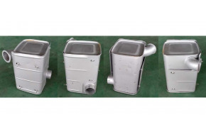 Глушитель квадратный F3000  SHAANXI  DZ91259540008